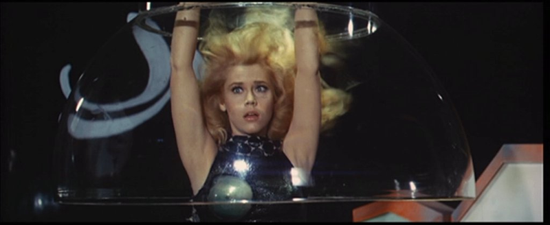 Illustration for article titled Barbarella Caps, Clips and Photos